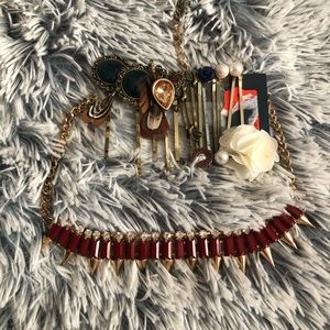 Choker and Bobby pin set